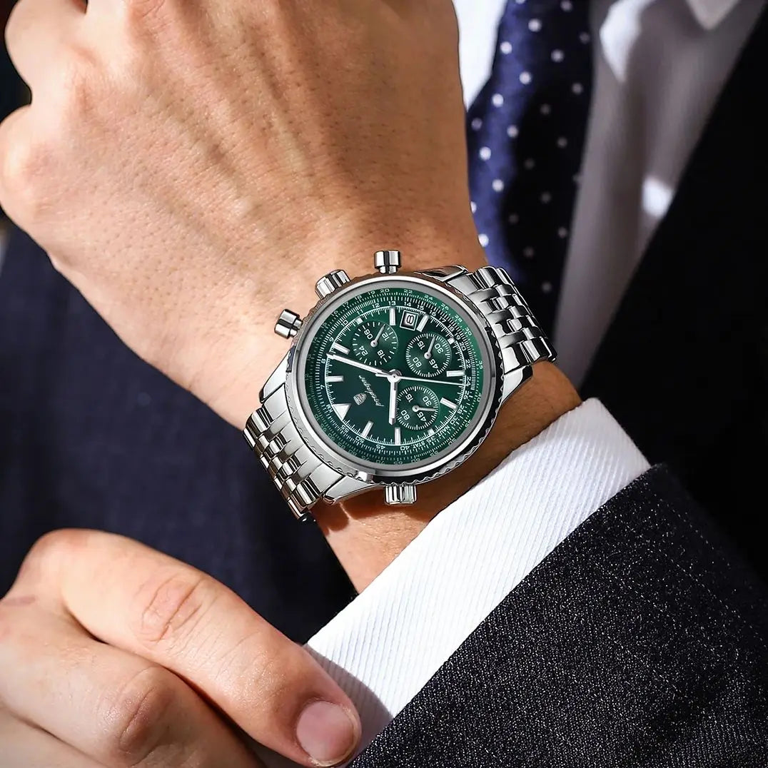 Relógio Militar Masculino de Luxo À Prova D 'Água